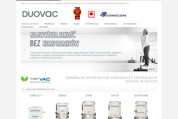 duovac.pl site used Smartvision