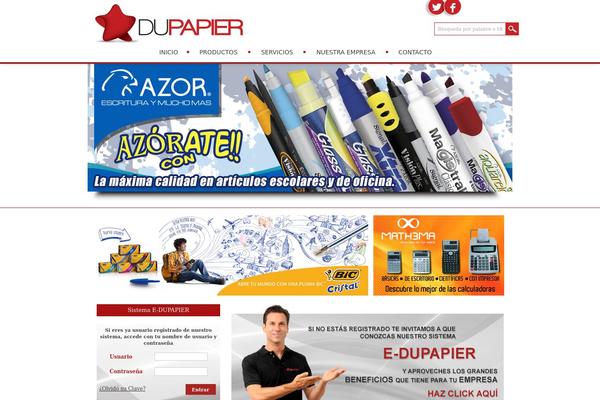 Store theme site design template sample