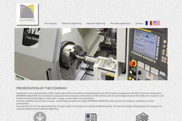 Virtue theme site design template sample