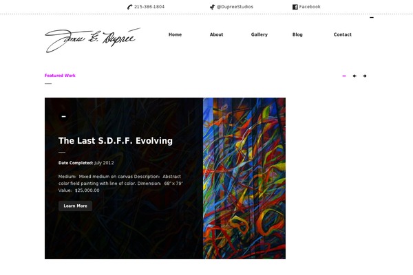 Artisancreatif theme site design template sample