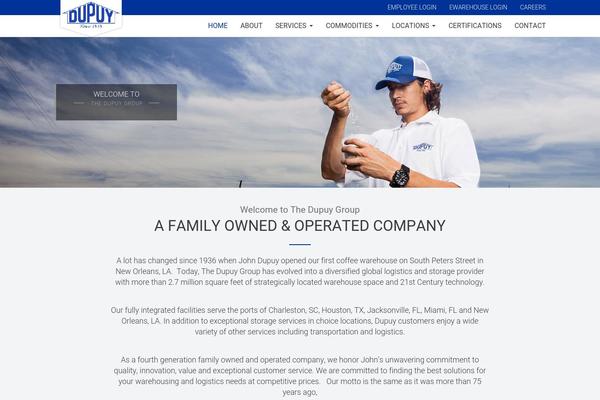 dupuy theme websites examples
