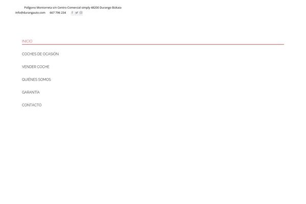 The7 Child theme site design template sample