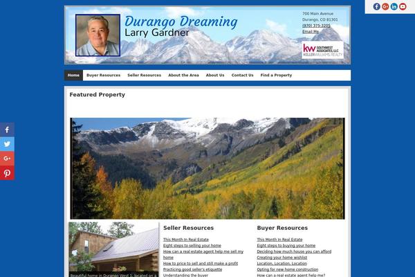 Builder Custom theme site design template sample