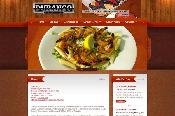 Bordeaux theme site design template sample