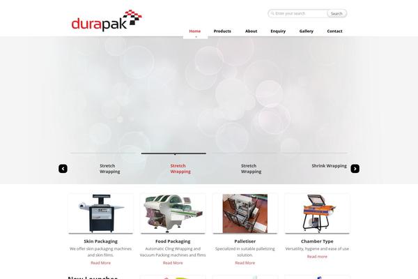 Caffeine theme site design template sample