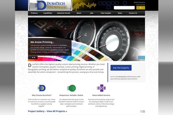Finesse theme site design template sample