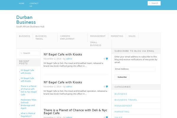 Delivery Lite theme site design template sample
