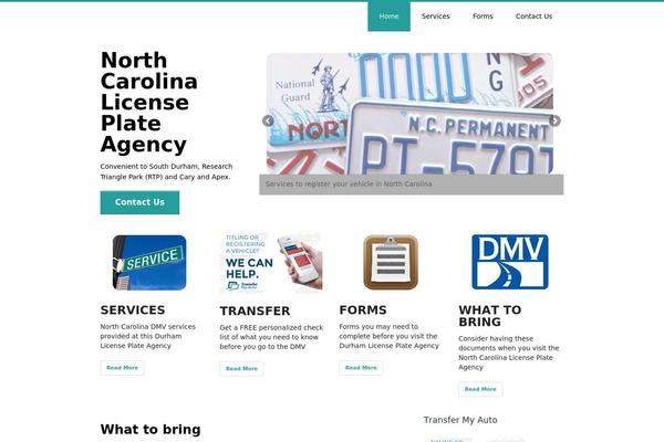 discover theme site design template sample