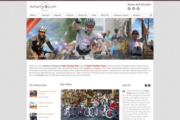 Modernize theme site design template sample