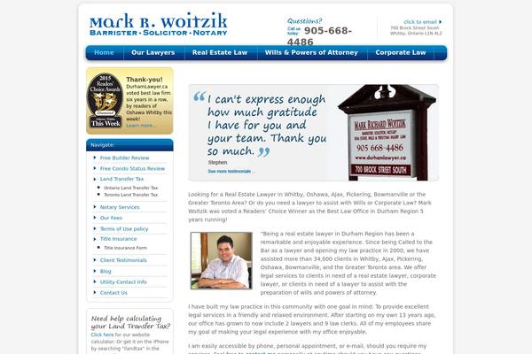 durhamlawyer.ca site used Nexttree