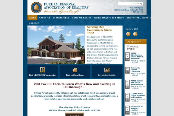 durhamrealtors.org site used Twentyten-child