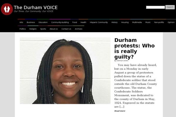 durhamvoice.org site used Tk-master