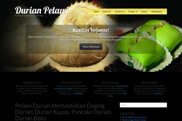 Tonic theme site design template sample
