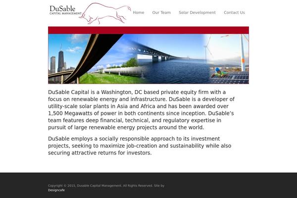 Aware theme site design template sample