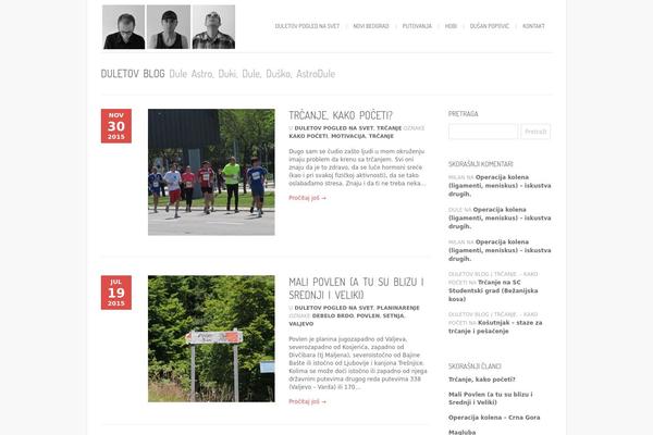 Site using Brankic Twitter Widget plugin