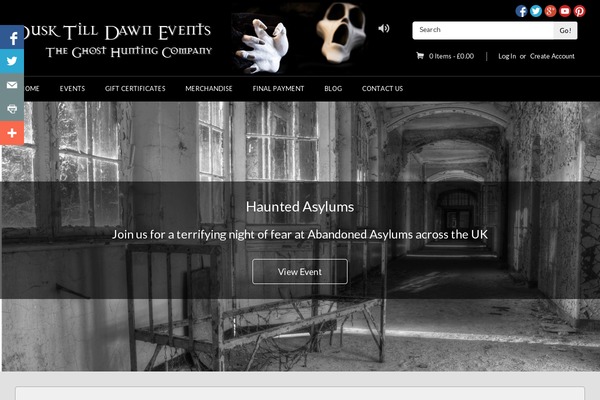 Lavinya Black theme site design template sample