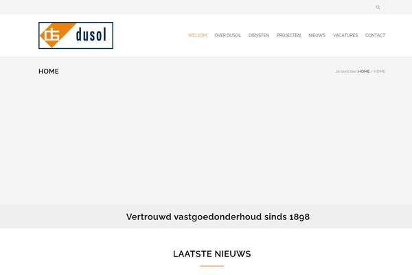 Renovate theme site design template sample