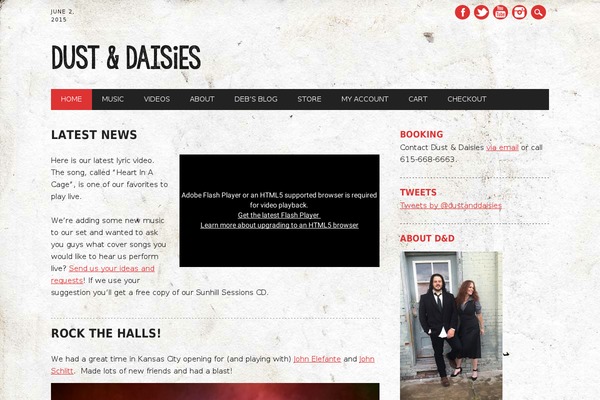 The Newswire theme site design template sample