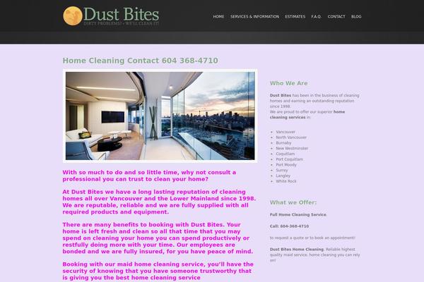 dustbites.com site used Denovo
