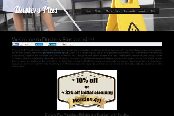 Tonic theme site design template sample
