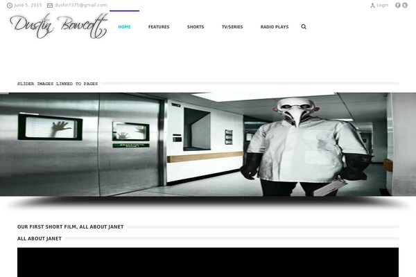 Jupiter theme site design template sample
