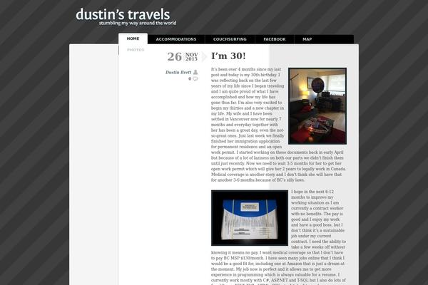 Typebased theme site design template sample