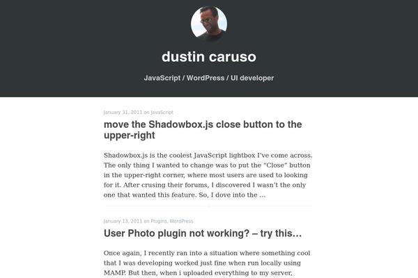 cvCard theme site design template sample