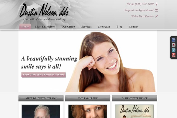 Nelson theme site design template sample
