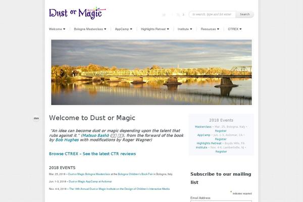 Site using Embed Facebook plugin