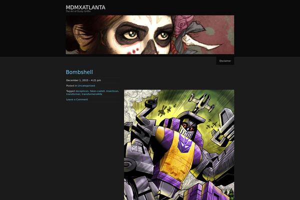 ChaosTheory theme site design template sample