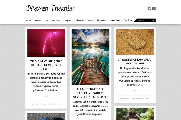 Wpex Fashionista theme site design template sample