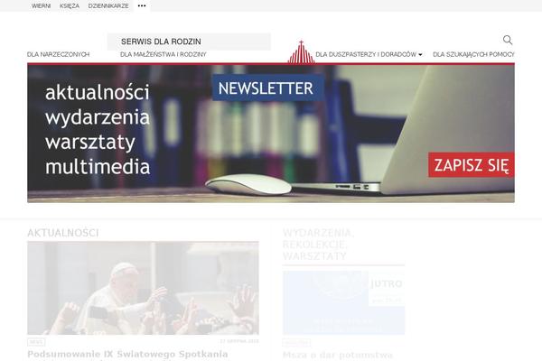 duszpasterstworodzin.pl site used Archwwa