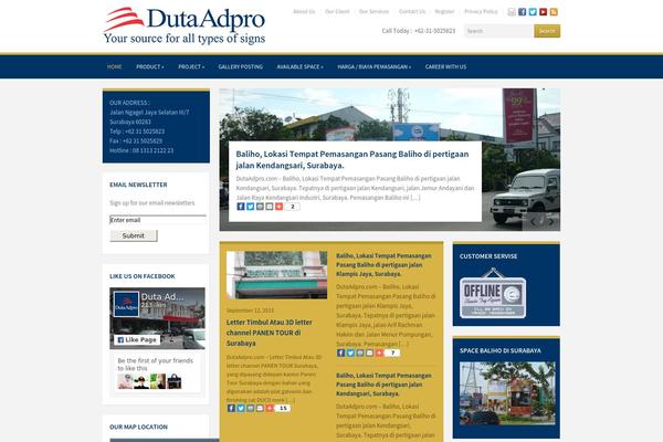 Academica Pro theme site design template sample