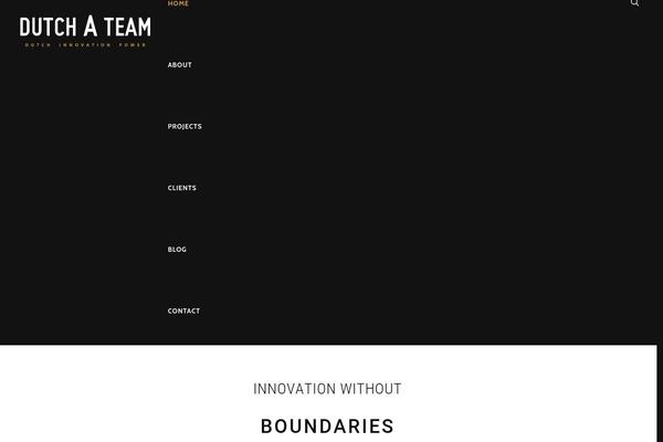 Uncode theme site design template sample