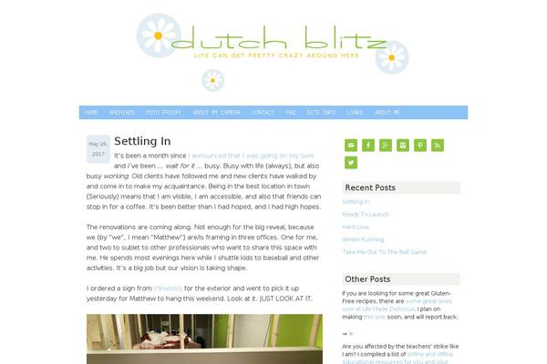 Site using Simple Social Icons plugin