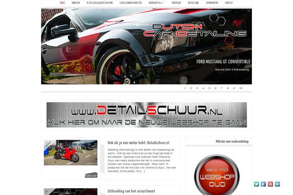 Zenon theme site design template sample