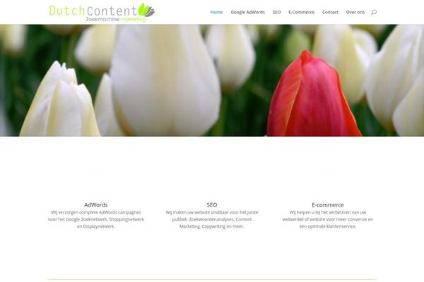 Simplicity theme site design template sample