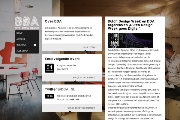 dda theme websites examples