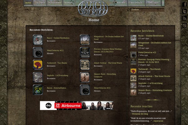 Dd theme site design template sample