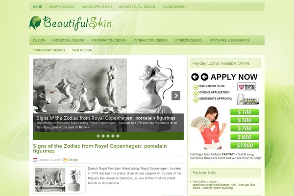dutchfashionawards2012.com site used Beautifulskin