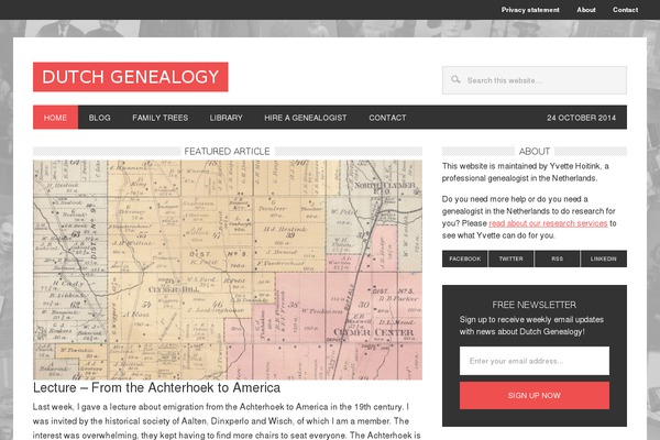 Site using Genesis Widgetized Footer plugin
