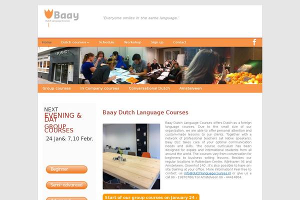 Tiny Framework theme site design template sample