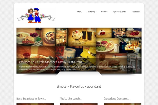 Dzonia Lite theme site design template sample