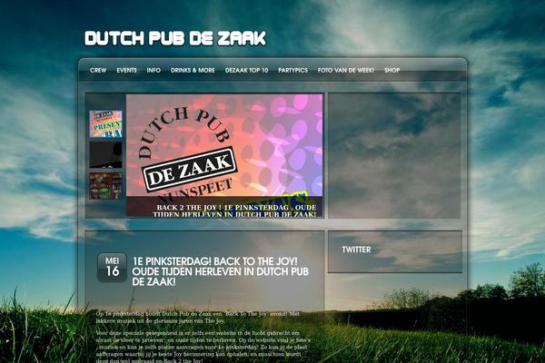 Nightclubbing theme site design template sample