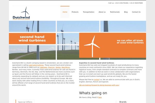 123Ecology theme site design template sample