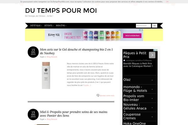 Adelle theme site design template sample