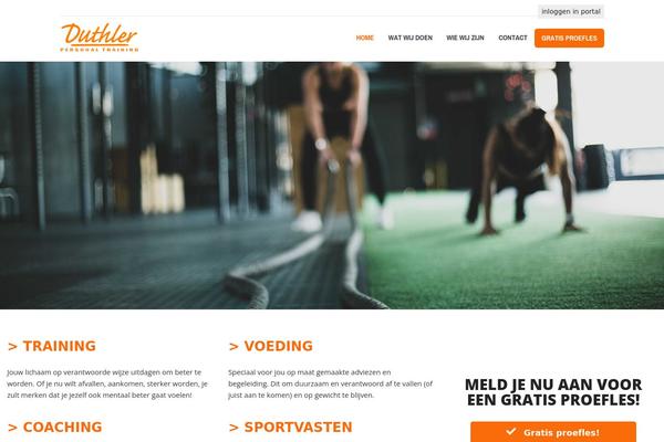 duthler-personaltraining.com site used Fitfab