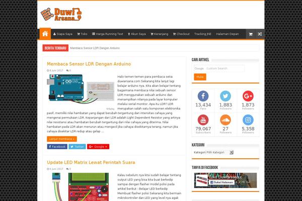 Site using Page View Count plugin