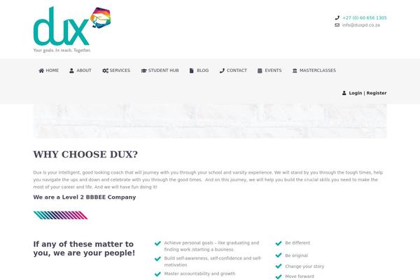 Site using Designthemes-core-features plugin
