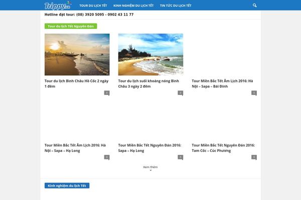 vttrippy theme websites examples